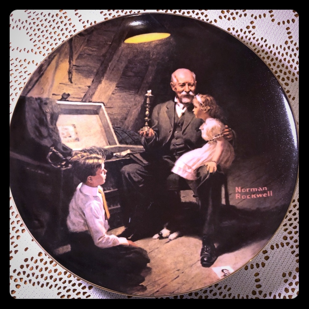 Grandpa’s Treasure Chest collector’s plate